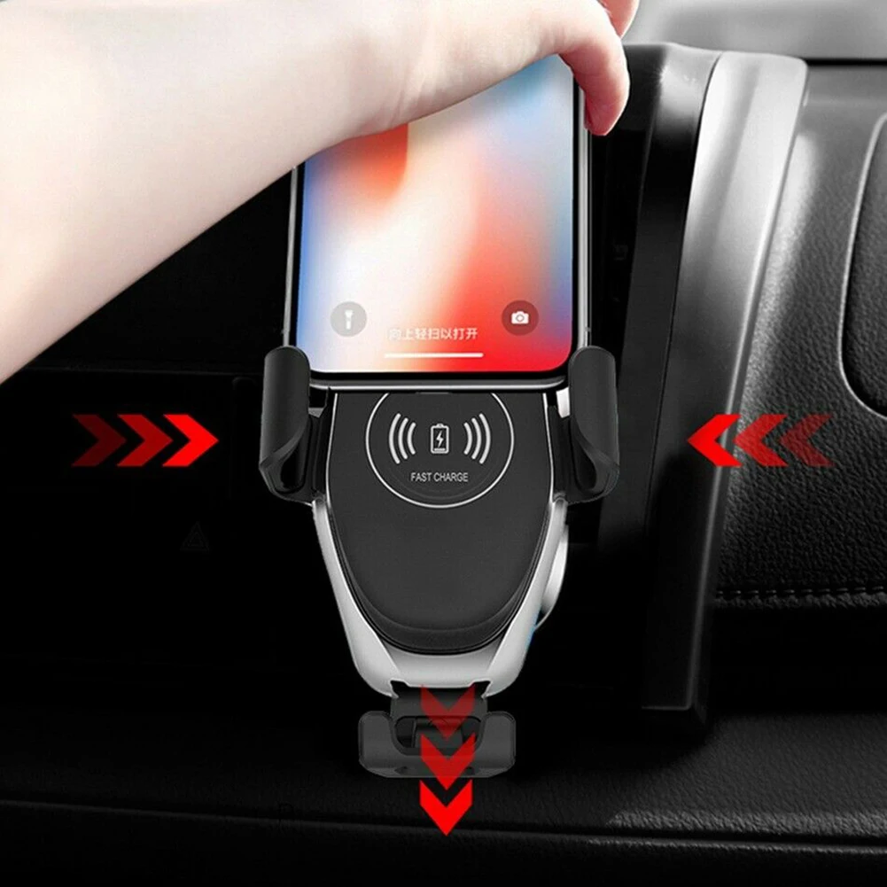 Gravity Car Phone Holder Wireless Fast Charger Mobile Phone Air Vent Mount Charging Stand for iPhone Samsung Huawei
Gravity Car Phone Holder Wireless Fast Charger Mobile Phone Air Vent Mount Charging Stand for iPhone Samsung Huawei