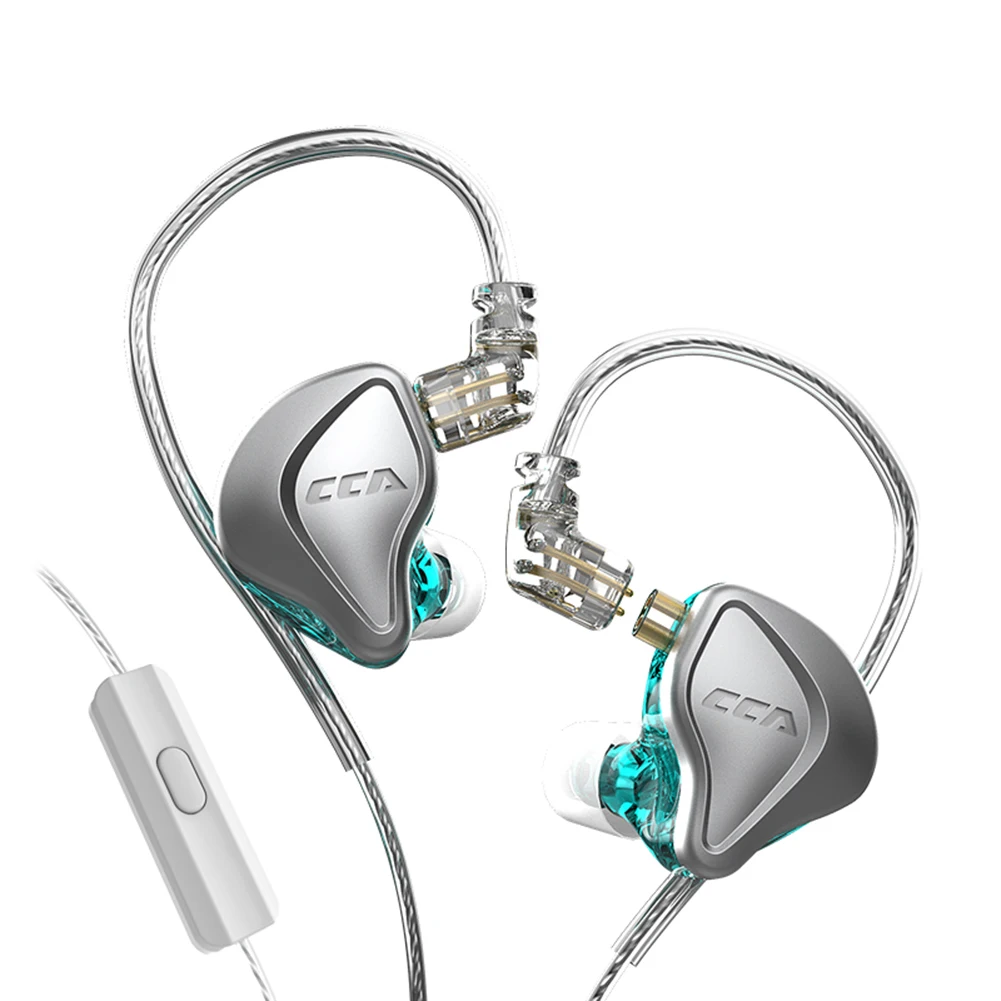 CCA-NRA Wired Earphones 3.5mm In Ear Copper Driver Stereo Bass Sport Headphones Headset With/No Microphone Earbuds Accessory Set
CCA-NRA Wired Earphones 3.5mm In Ear Copper Driver Stereo Bass Sport Headphones Headset With/No Microphone Earbuds Accessory Set