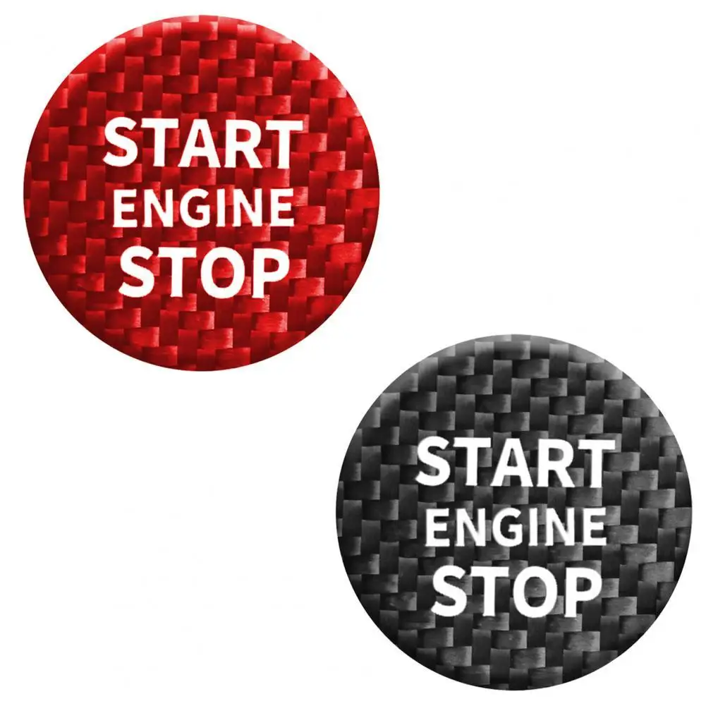 One-click Start Button Sticker Scratch-proof Precise Positions Carbon Fiber Easy to Stick Car Button Trim for Alfa Romeo Giulia
One-click Start Button Sticker Scratch-proof Precise Positions Carbon Fiber Easy to Stick Car Button Trim for Alfa Romeo Giulia