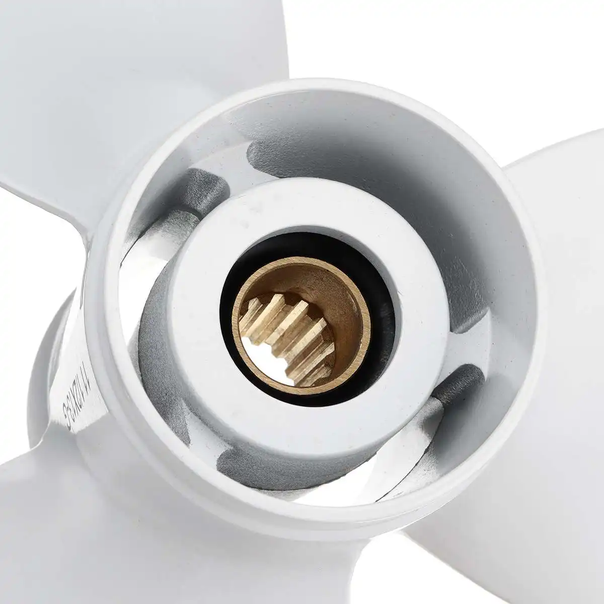 New Boat Outboard Propeller 663-45974-02-98 For Yamaha 25-60HP 11 1/2 X 13 Aluminum 13 Spline Tooths R Rotation 3 Blades White
New Boat Outboard Propeller 663-45974-02-98 For Yamaha 25-60HP 11 1/2 X 13 Aluminum 13 Spline Tooths R Rotation 3 Blades White