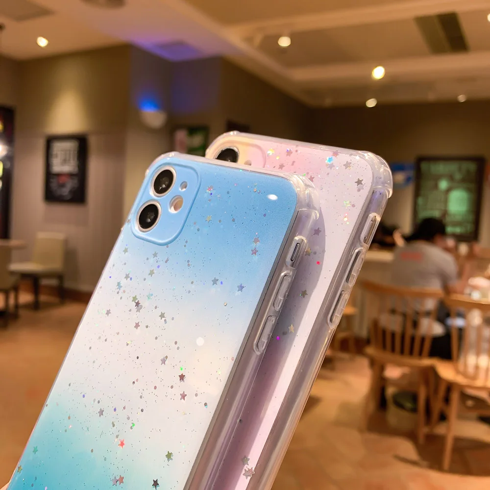 Watercolor Glitter Star Phone Case For iPhone 11 12 Pro Max XS Max X XR 7 8 plus SE 2020 Soft Shockproof Cases Cover 
Watercolor Glitter Star Phone Case For iPhone 11 12 Pro Max XS Max X XR 7 8 plus SE 2020 Soft Shockproof Cases Cover