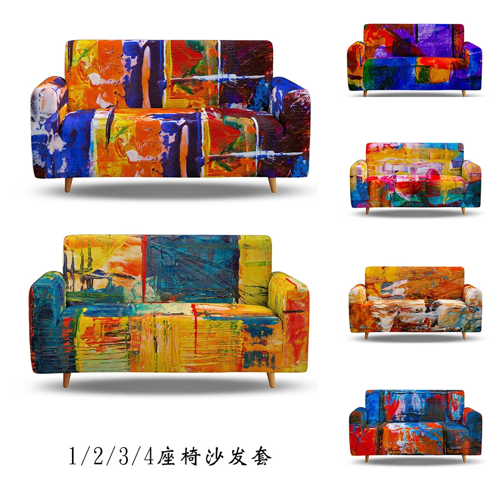 Oil Painting Style 3D Print Elastic Sofa Covers For Living Room L Shape Sofa Cover One Two Three Four Seaters All-inclusive Gift
Oil Painting Style 3D Print Elastic Sofa Covers For Living Room L Shape Sofa Cover One Two Three Four Seaters All-inclusive Gift