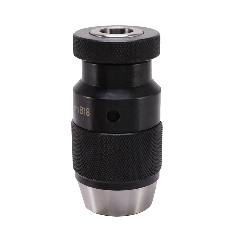 Self Tighten Automatic Locking Keyless Drill Chuck With Handle Mk2-16Mm-B18/Mt2-16Mm-B18 Morse Taper Shank
Self Tighten Automatic Locking Keyless Drill Chuck With Handle Mk2-16Mm-B18/Mt2-16Mm-B18 Morse Taper Shank