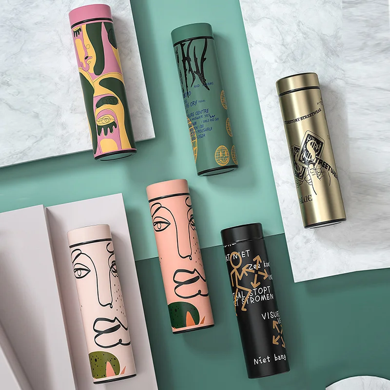 Thermos female students simple literature and art large capacity men's high-grade creative personality trend stainless steel
Thermos female students simple literature and art large capacity men's high-grade creative personality trend stainless steel