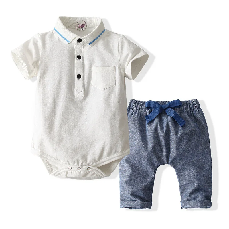 Children's Clothing 2021 Summer New Korean Version of The Boys Short-sleeved Cotton Khao Dress Denim Mid-pants Set Boy Clothes
Children's Clothing 2021 Summer New Korean Version of The Boys Short-sleeved Cotton Khao Dress Denim Mid-pants Set Boy Clothes