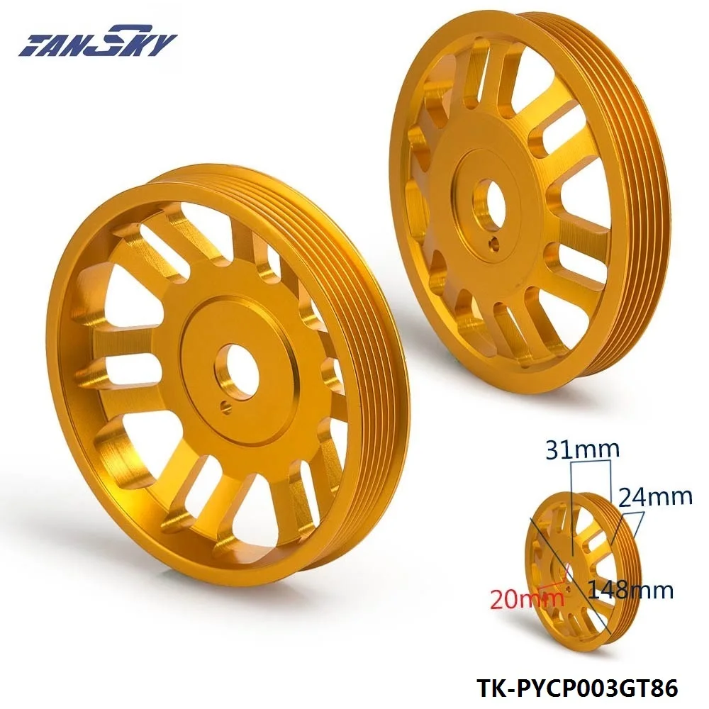 For Toyota GT86 Subaru BRZ Scion FRS Light Weight Crank Pulley Power Steering TK-PYCP003GT86
For Toyota GT86 Subaru BRZ Scion FRS Light Weight Crank Pulley Power Steering TK-PYCP003GT86