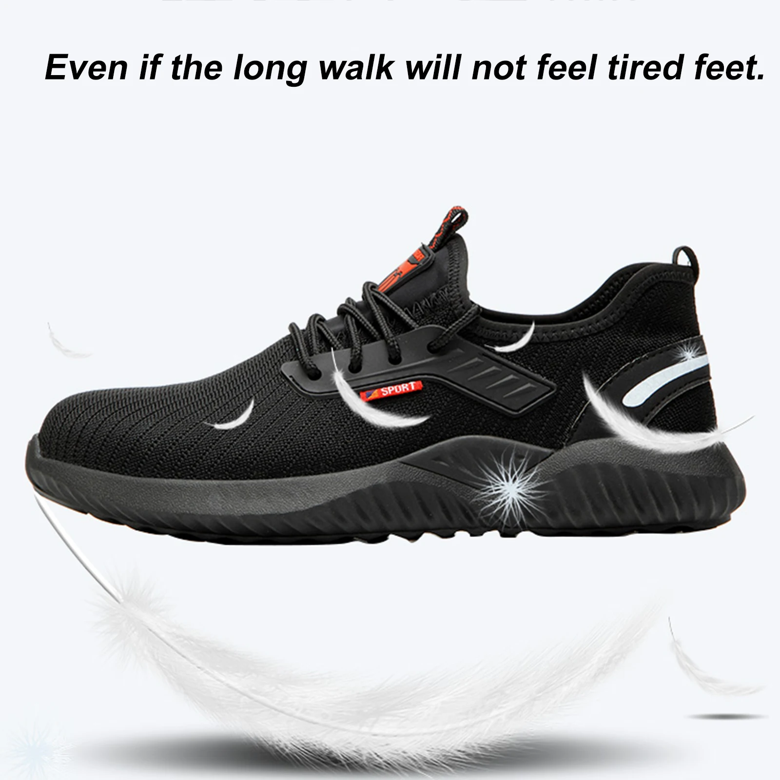 Steel Toe Safety Shoes Labor Protection Shoes for Men Women Work Sneakers Breathable Lightweight Industrial & Construction Shoe
Steel Toe Safety Shoes Labor Protection Shoes for Men Women Work Sneakers Breathable Lightweight Industrial & Construction Shoe