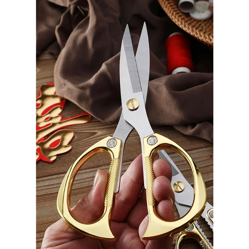 Stainless Steel Household Scissors China Traditional Hand Tool Shear Kitchen Scissors DIY Household Fabric Cut
Stainless Steel Household Scissors China Traditional Hand Tool Shear Kitchen Scissors DIY Household Fabric Cut