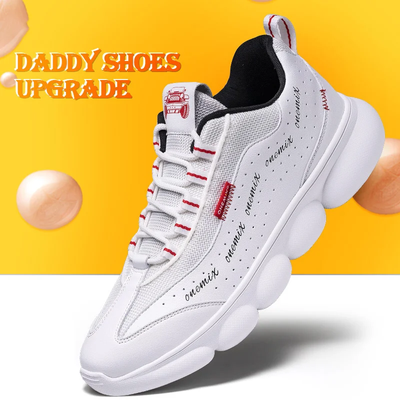 ONEMIX Unisex Sneakers Big Size 2021 New Technology Style Leather Running Shoes Damping Comfortable Men Sports Tennis Dad Shoes
ONEMIX Unisex Sneakers Big Size 2021 New Technology Style Leather Running Shoes Damping Comfortable Men Sports Tennis Dad Shoes