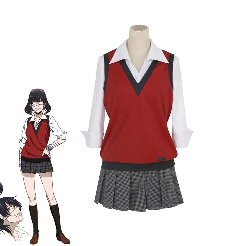 Anime kakegurui cosplay ikishima midari halloween traje para meninas mulher jk uniforme peruca roxa
Anime kakegurui cosplay ikishima midari halloween traje para meninas mulher jk uniforme peruca roxa