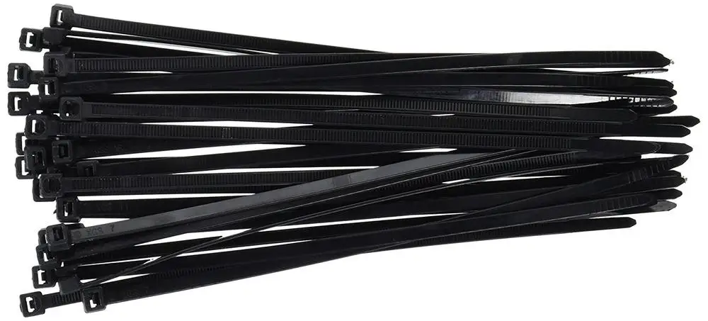 100pcs Cable Holder Ties 8-inches Plastic Cable Zip Ties 100-Pack (Black) Storage Tool
100pcs Cable Holder Ties 8-inches Plastic Cable Zip Ties 100-Pack (Black) Storage Tool