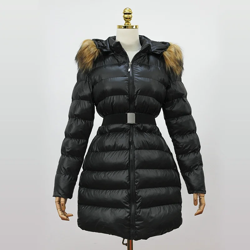 Women's Jacket 2021 Winter Women Parka Coat Female Padded PU Leather Jackets Hooded Long Sleeve Zip-up Thick Warm Coat With Belt
Women's Jacket 2021 Winter Women Parka Coat Female Padded PU Leather Jackets Hooded Long Sleeve Zip-up Thick Warm Coat With Belt