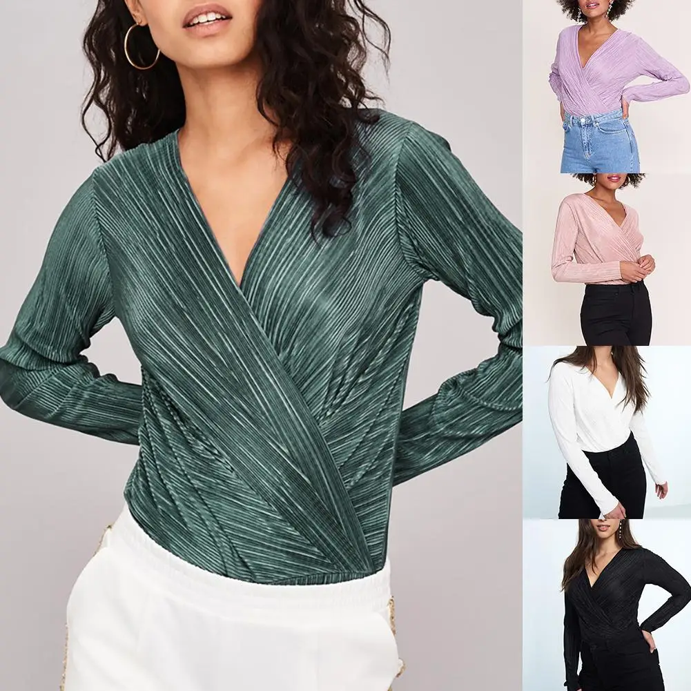 New Autumn Women Sexy Solid Color Long Sleeve V Neck Slim One Piece Jumpsuit Bodysuit Romper
New Autumn Women Sexy Solid Color Long Sleeve V Neck Slim One Piece Jumpsuit Bodysuit Romper