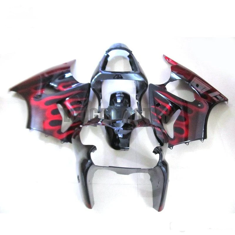 Injection Cowling fairings kit for KAWASAKI Ninja Flame Red Black nice 2000 2001 2002 ZX6R ZX-6R 00 01 02 ZX 6R fairing kit
Injection Cowling fairings kit for KAWASAKI Ninja Flame Red Black nice 2000 2001 2002 ZX6R ZX-6R 00 01 02 ZX 6R fairing kit