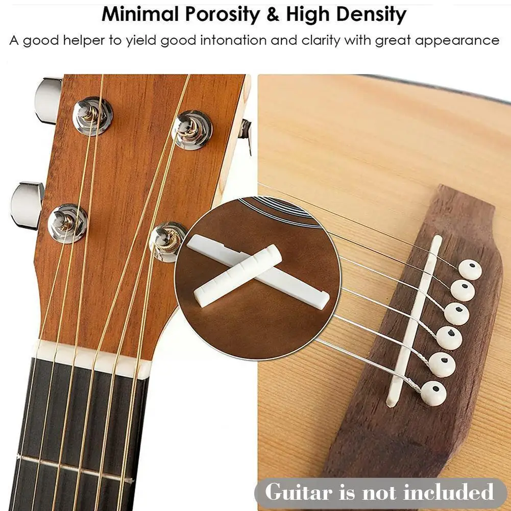 Acoustic Guitar Musical Instrument Accessories Guitar Guitar Buffalo Bone Parts Nut Saddle Classical Bridge P4f4
Acoustic Guitar Musical Instrument Accessories Guitar Guitar Buffalo Bone Parts Nut Saddle Classical Bridge P4f4
