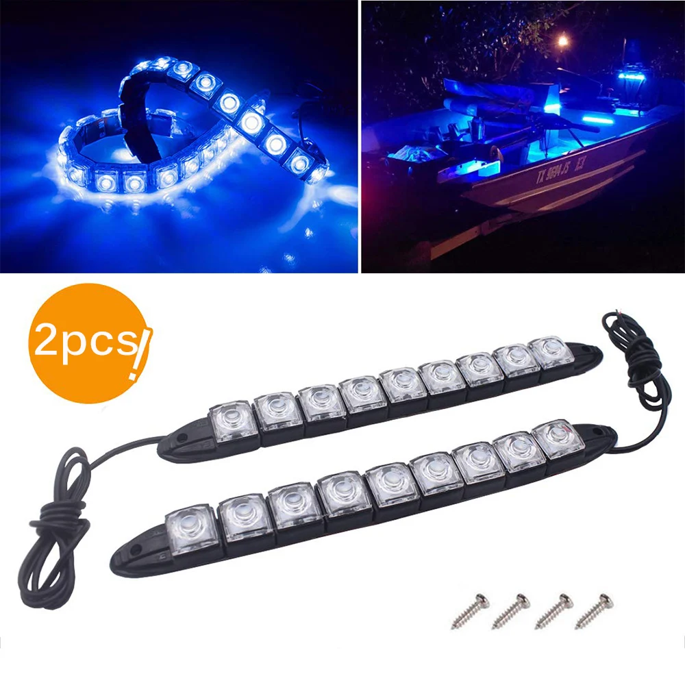 2Pcs/Set 12V LED Signal Navigation Light Strip Waterproof Port Starboard Marine Boat Car Auto Signal Navigation Light Strip New
2Pcs/Set 12V LED Signal Navigation Light Strip Waterproof Port Starboard Marine Boat Car Auto Signal Navigation Light Strip New