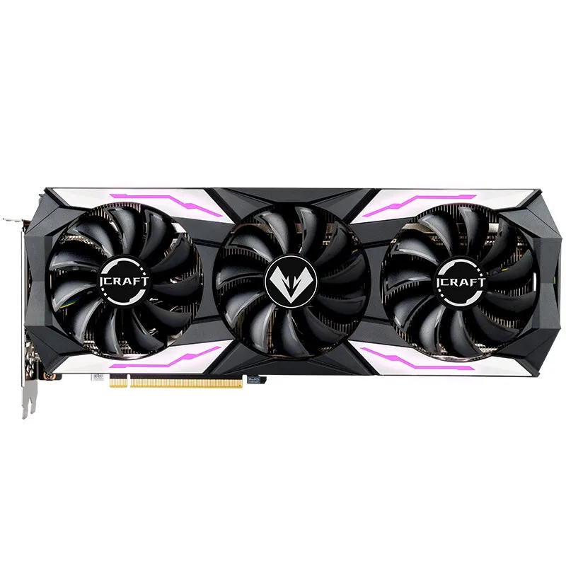 Оригинальная видеокарта GeForce RTX 3060Ti iCraft OC 8G LHR для настольных игр, графические карты 1710 МГц GDDR6 256Bit NVIDIA RTX3060Ti, видеокарта
Оригинальная видеокарта GeForce RTX 3060Ti iCraft OC 8G LHR для настольных игр, графические карты 1710 МГц GDDR6 256Bit NVIDIA RTX3060Ti, видеокарта