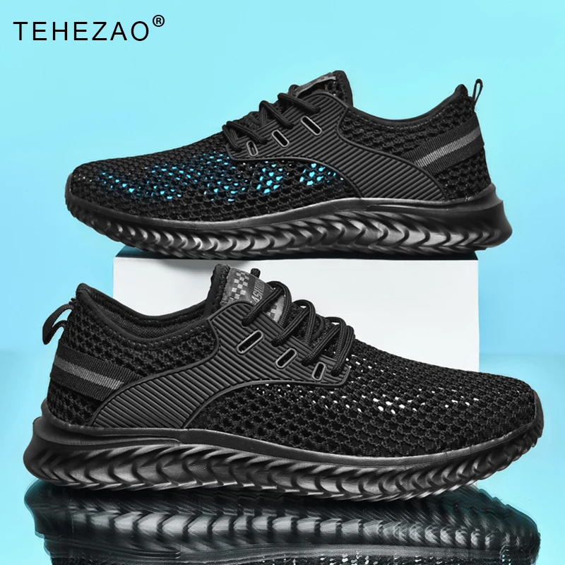 TEHEZAO Men's Ultra-Light Running Shoes Breathable Slow Shock Multi-Functional Leisure Shoes Jogging Outdoor Sports Shoes Men
TEHEZAO Men's Ultra-Light Running Shoes Breathable Slow Shock Multi-Functional Leisure Shoes Jogging Outdoor Sports Shoes Men