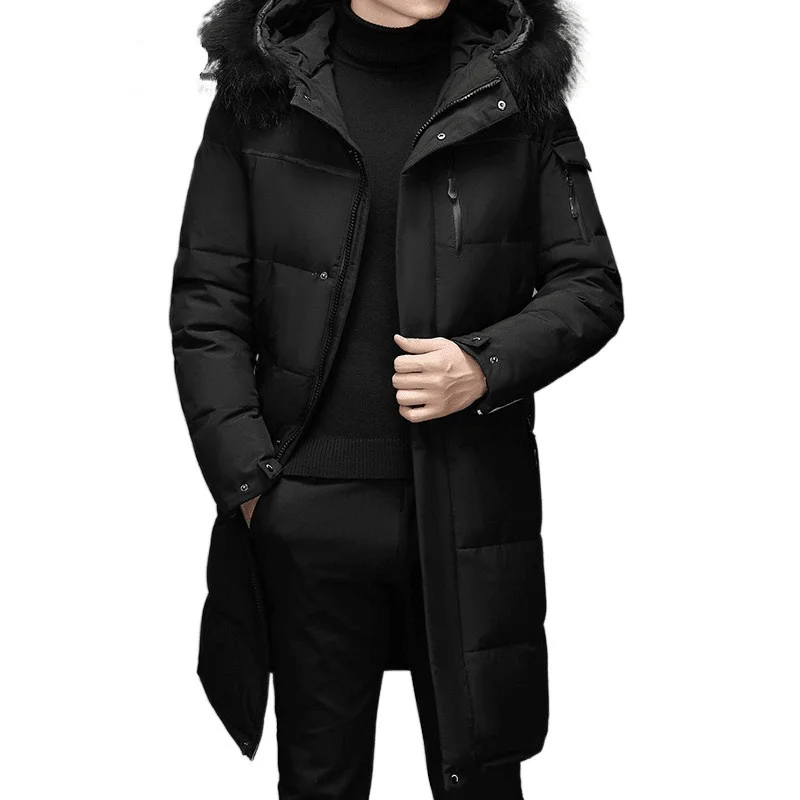 2021men's Thickened Down Jacket Winter Warm Down Coat New Men Fashion Long White Duck Hooded Down Parkas Plus Size xl
2021men's Thickened Down Jacket Winter Warm Down Coat New Men Fashion Long White Duck Hooded Down Parkas Plus Size xl