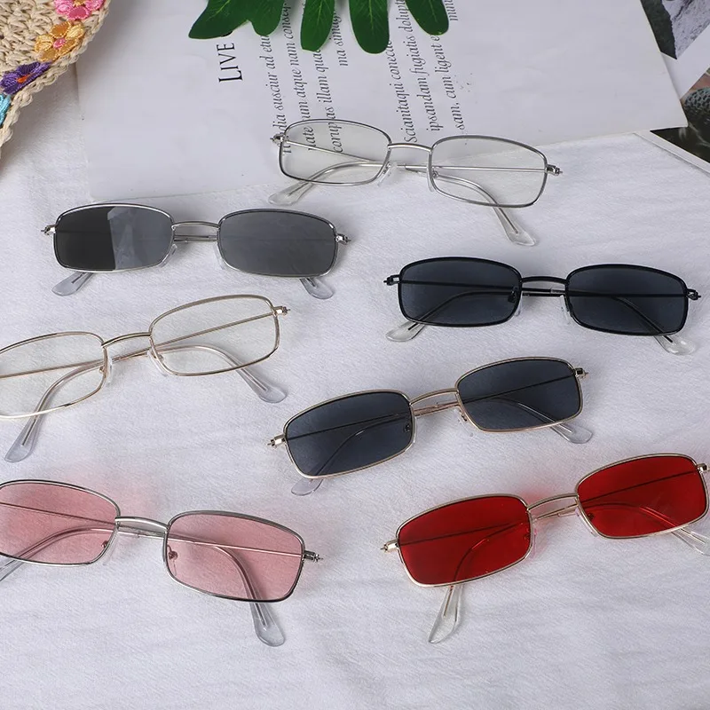 Sunglasses men ladies Retro Shades Rectangle Sunglasses Metal Square Frame Clear Lens Sun Glasses Eyewear Men Women Goggles
Sunglasses men ladies Retro Shades Rectangle Sunglasses Metal Square Frame Clear Lens Sun Glasses Eyewear Men Women Goggles