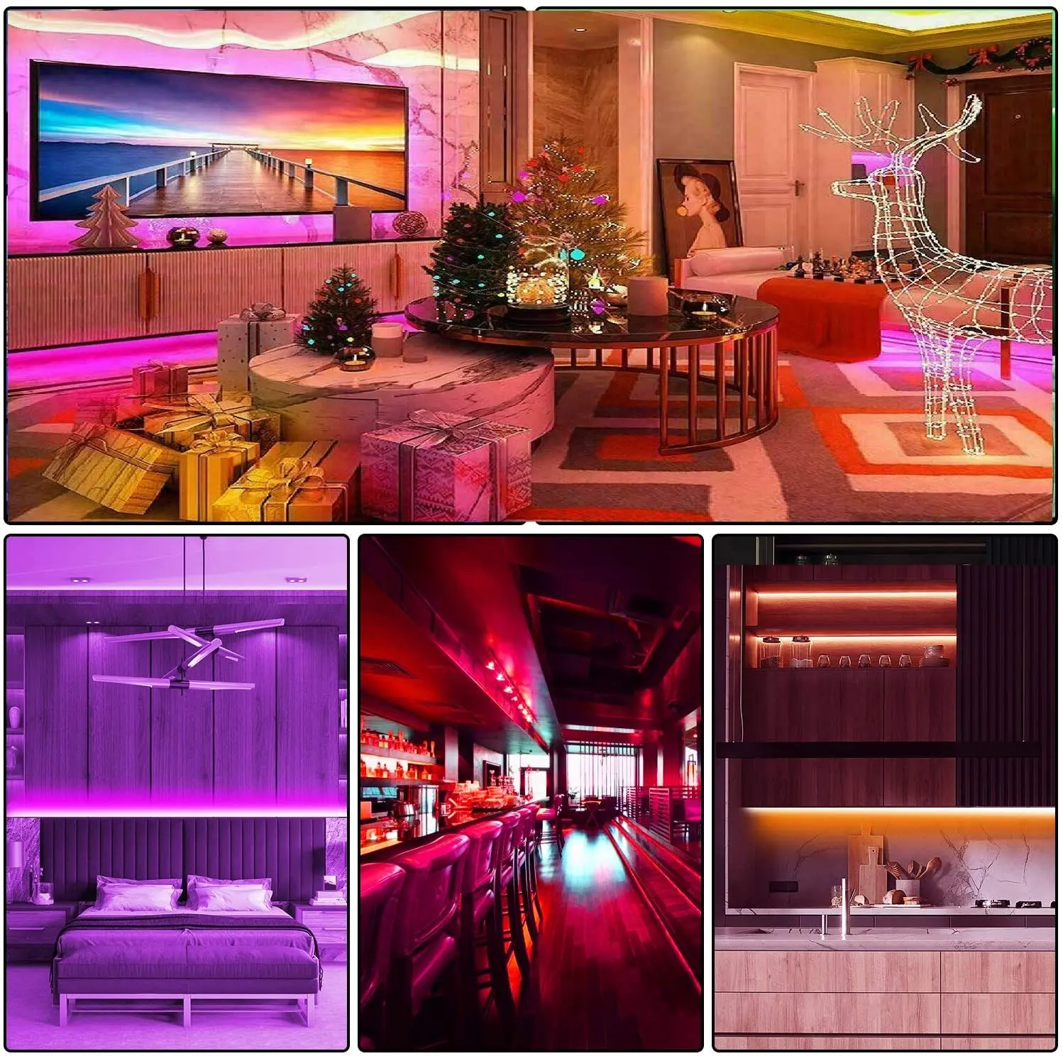 LED Strip Lights RGB Lightng Color Changing LED Light Strip 5M 10M 15M Flexible Ribbon Waterproof 12V LED Tape Light for Bedroom
LED Strip Lights RGB Lightng Color Changing LED Light Strip 5M 10M 15M Flexible Ribbon Waterproof 12V LED Tape Light for Bedroom