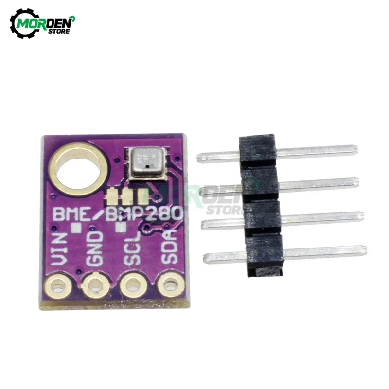 BME280 GY-BME280-5V цифровой датчик температуры и влажности Барометрический датчик давления модуль GY-BME280 I2C SPI 1,8-5 В
BME280 GY-BME280-5V цифровой датчик температуры и влажности Барометрический датчик давления модуль GY-BME280 I2C SPI 1,8-5 В