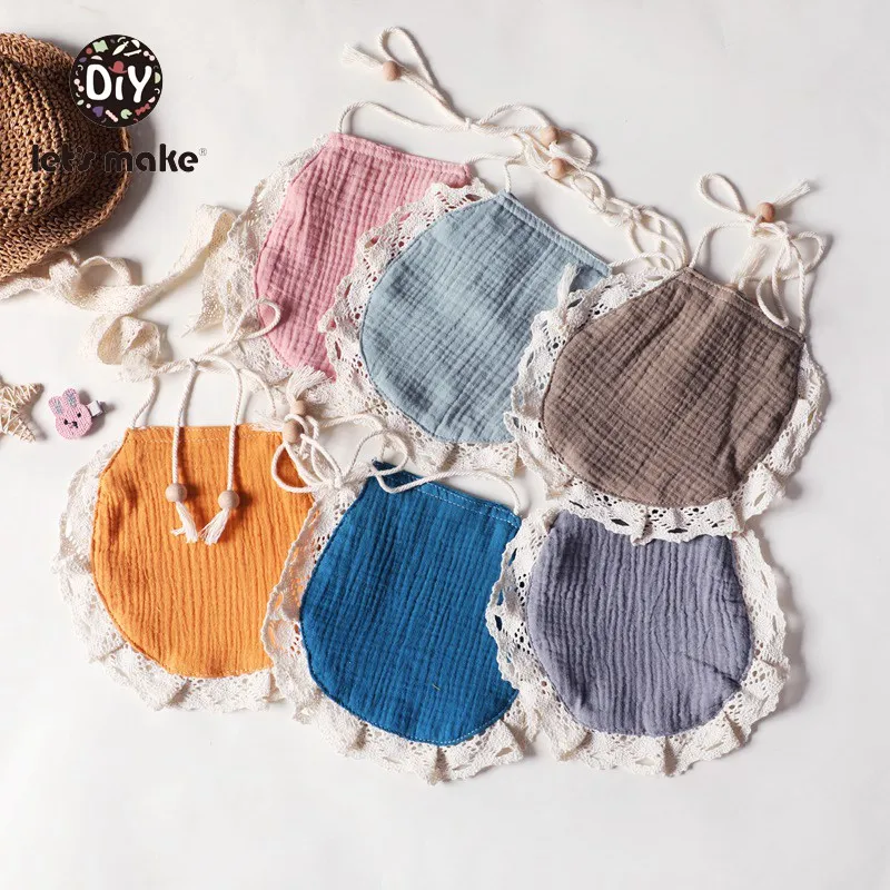 Let's Make 1pc Baby Bibs Cotton Soft Newborn Saliva Towel Wholesale Adjustable Bandana Lace Triangle Towel Feeding Drool Bibs
Let's Make 1pc Baby Bibs Cotton Soft Newborn Saliva Towel Wholesale Adjustable Bandana Lace Triangle Towel Feeding Drool Bibs