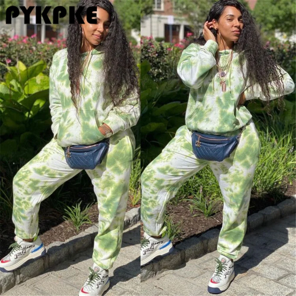 Women's Tracksuit Hoodies 2 Piece Set Print Sweatshirt + Pants Women Sport Suit Autumn Winter Sportswear
Women's Tracksuit Hoodies 2 Piece Set Print Sweatshirt + Pants Women Sport Suit Autumn Winter Sportswear