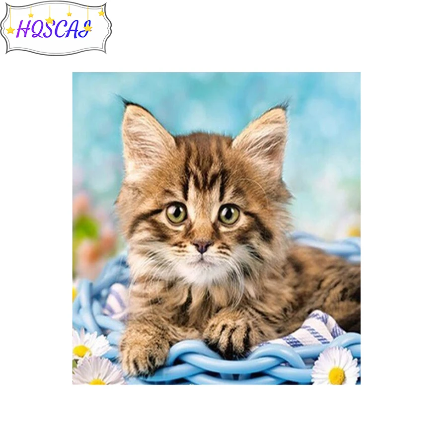 5D Diy Diamond Painting Cat animal Full Square/Round Diamond Embroidery Cross stitch Mosaic art Kit HD Quality Handmade Products
5D Diy Diamond Painting Cat animal Full Square/Round Diamond Embroidery Cross stitch Mosaic art Kit HD Quality Handmade Products