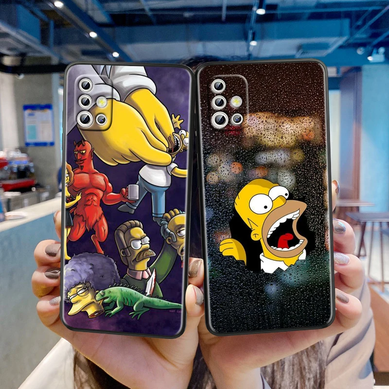 Cartoon The Simpsons cute For Samsung Galaxy A72 A71 A52 A51 A91 A81 A32 A22 A21 A01 A02 4G 5G Soft Black Phone Case Cover
Cartoon The Simpsons cute For Samsung Galaxy A72 A71 A52 A51 A91 A81 A32 A22 A21 A01 A02 4G 5G Soft Black Phone Case Cover
