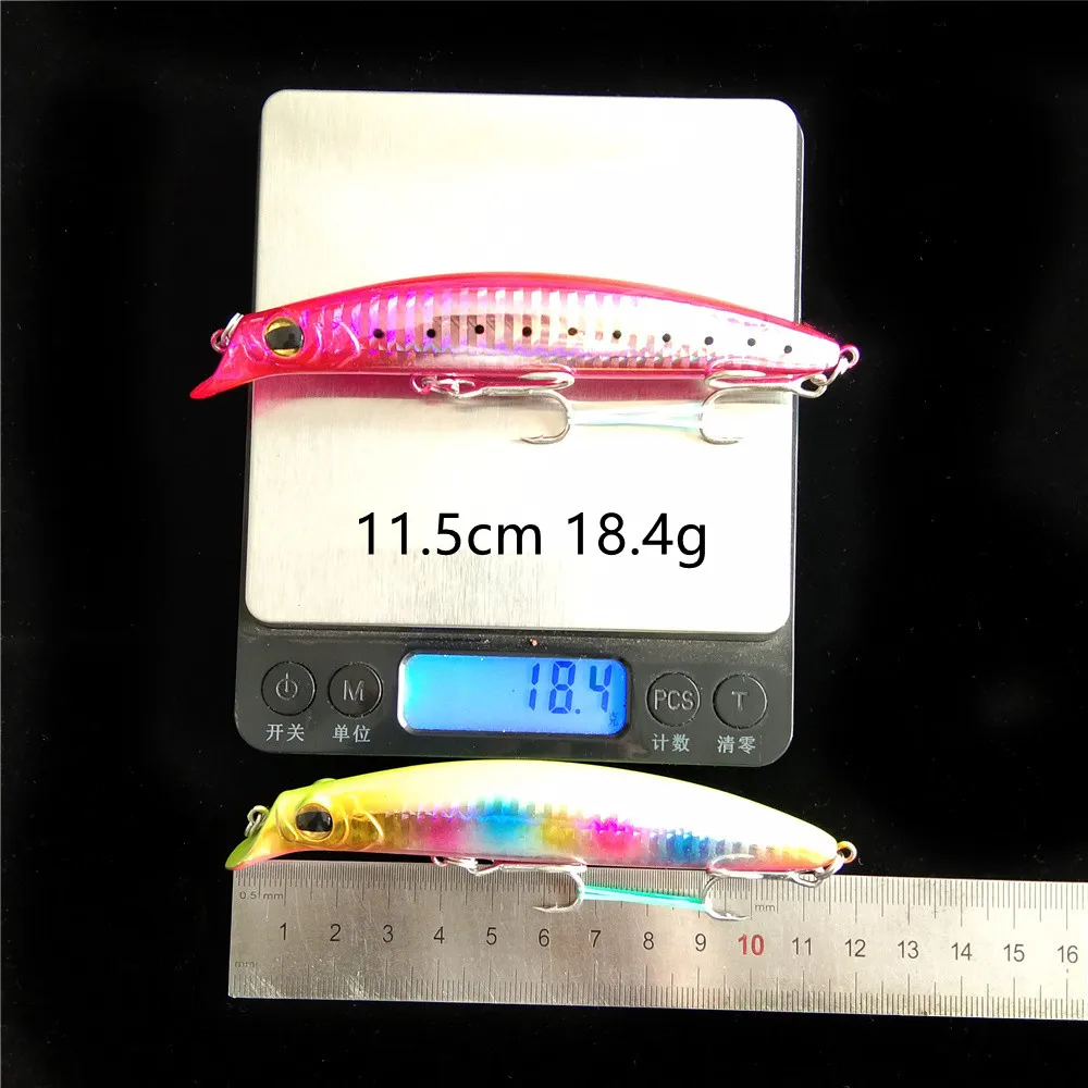 Swolfy 5pcs 11.5cm 18g Top water Floating Popper lure Wobbler Crankbaits Hard Artificial Bait Bass Pike Sea Fishing Tackle
Swolfy 5pcs 11.5cm 18g Top water Floating Popper lure Wobbler Crankbaits Hard Artificial Bait Bass Pike Sea Fishing Tackle