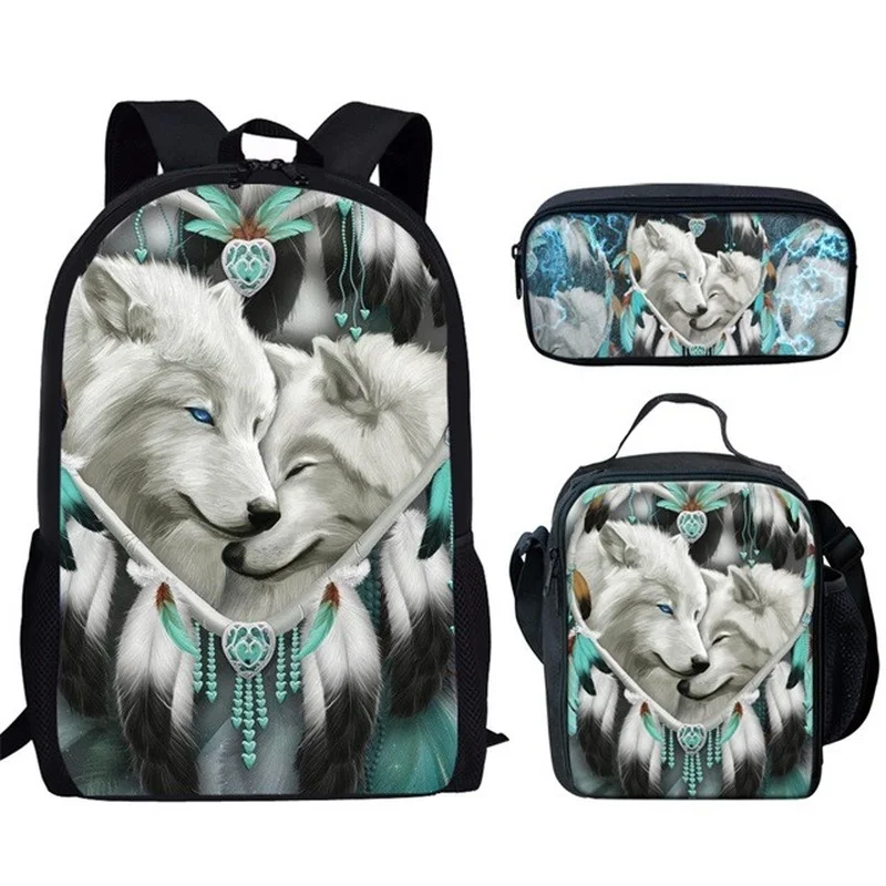 2021 Hot Moon Wolf Backpack Set for School Bag Teenager Girl Book Bag Purple Space Stars Galaxy Wolf Print School Bags Child
2021 Hot Moon Wolf Backpack Set for School Bag Teenager Girl Book Bag Purple Space Stars Galaxy Wolf Print School Bags Child