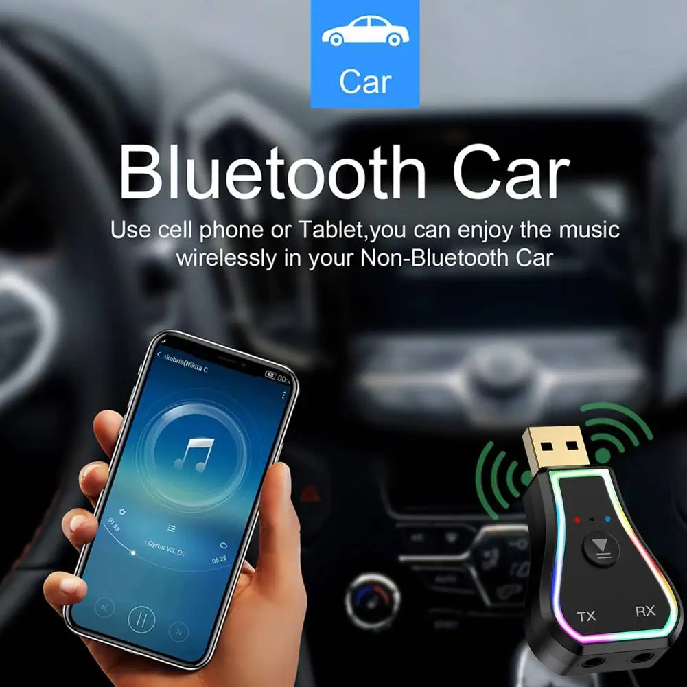 Mini Car Bluetooth 5.0 Adapter 3 in 1 FM Transmitter Wireless Music Audio Receiver Sensitivity Fast Speed Auto Bluetooth Adapter
Mini Car Bluetooth 5.0 Adapter 3 in 1 FM Transmitter Wireless Music Audio Receiver Sensitivity Fast Speed Auto Bluetooth Adapter
