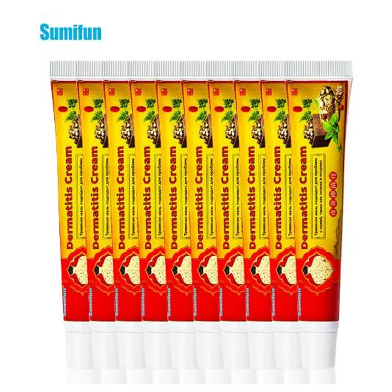 Sumifun 10pcs Skin Psoriasis Cream Dermatitis Eczematoid Eczema Ointment Treatment Psoriasis Cream Skin Care Cream NO BOX
Sumifun 10pcs Skin Psoriasis Cream Dermatitis Eczematoid Eczema Ointment Treatment Psoriasis Cream Skin Care Cream NO BOX