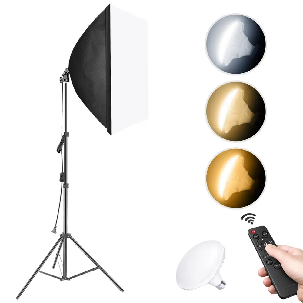 Лампа Neewer для фотосъемки, софтбокс, светильник ing Kit:20x2 8 дюймов/50x70 см, мягкая коробка, 79 дюймов/200 см, светодиодный светильник 45 Вт с пультом ди...
Лампа Neewer для фотосъемки, софтбокс, светильник ing Kit:20x2 8 дюймов/50x70 см, мягкая коробка, 79 дюймов/200 см, светодиодный светильник 45 Вт с пультом ди...