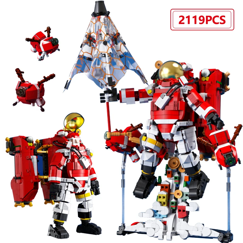 2119Pcs City Robot Space Astronaut Model Building Blocks Friends Spaceman Bricks DIY Toys For Children Christmas Gifts Kids
2119Pcs City Robot Space Astronaut Model Building Blocks Friends Spaceman Bricks DIY Toys For Children Christmas Gifts Kids
