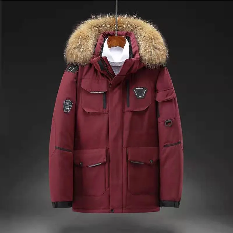2021 down jacket men and women short winter youth Korean version of the trend of casual men's handsome tooling zipper jacket
2021 down jacket men and women short winter youth Korean version of the trend of casual men's handsome tooling zipper jacket