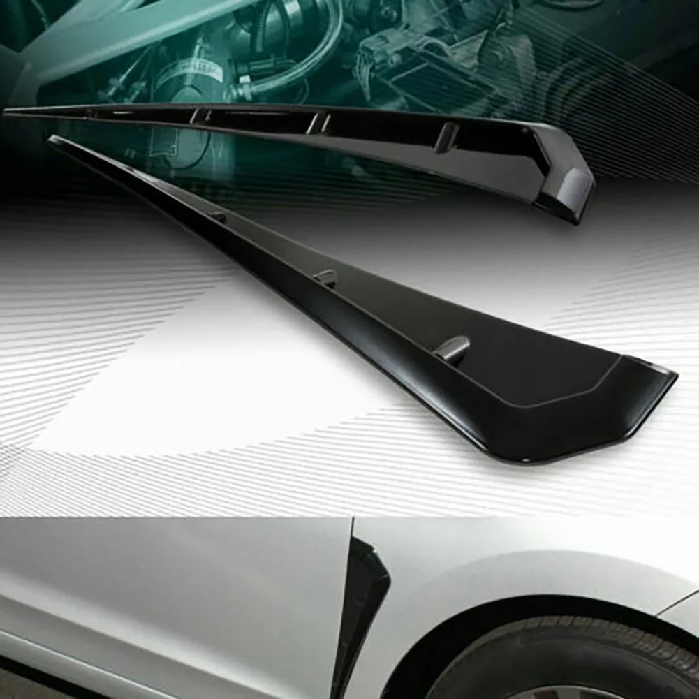 2pcs Universal Glossy Black Car Exterior Side Fender Vent Air Wing Cover Trim Modified Waist Line Door Trim Strip For Automobile
2pcs Universal Glossy Black Car Exterior Side Fender Vent Air Wing Cover Trim Modified Waist Line Door Trim Strip For Automobile