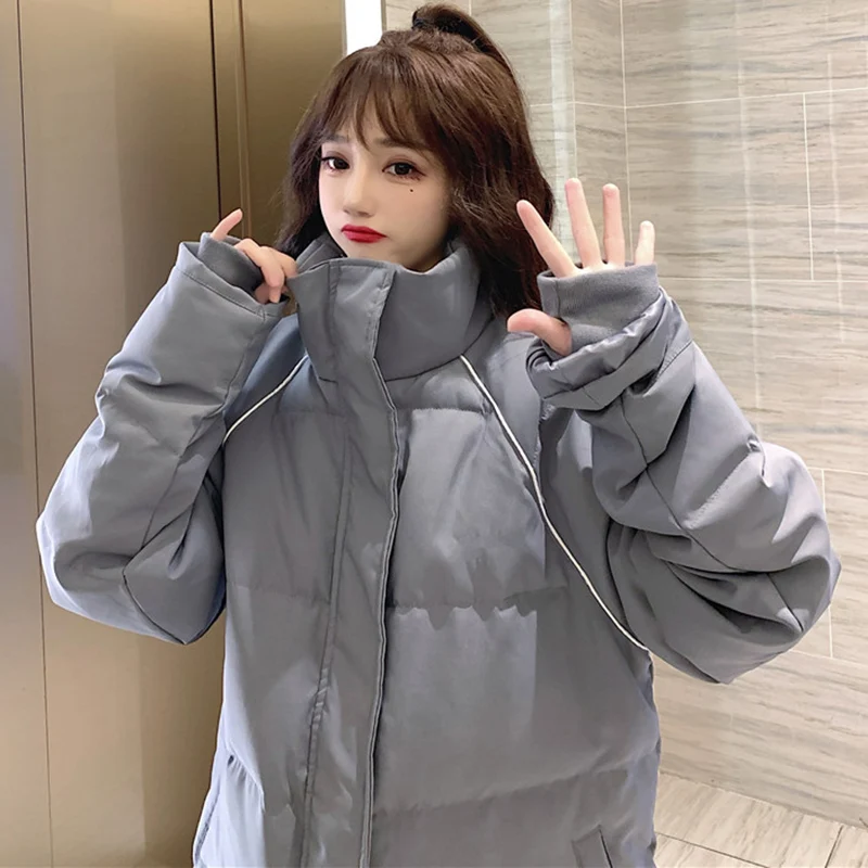 Down Cotton clothing female paragraph 2020 new Korean version of loose bread clothes thick winter Jacket coat tide Female FC499
Down Cotton clothing female paragraph 2020 new Korean version of loose bread clothes thick winter Jacket coat tide Female FC499