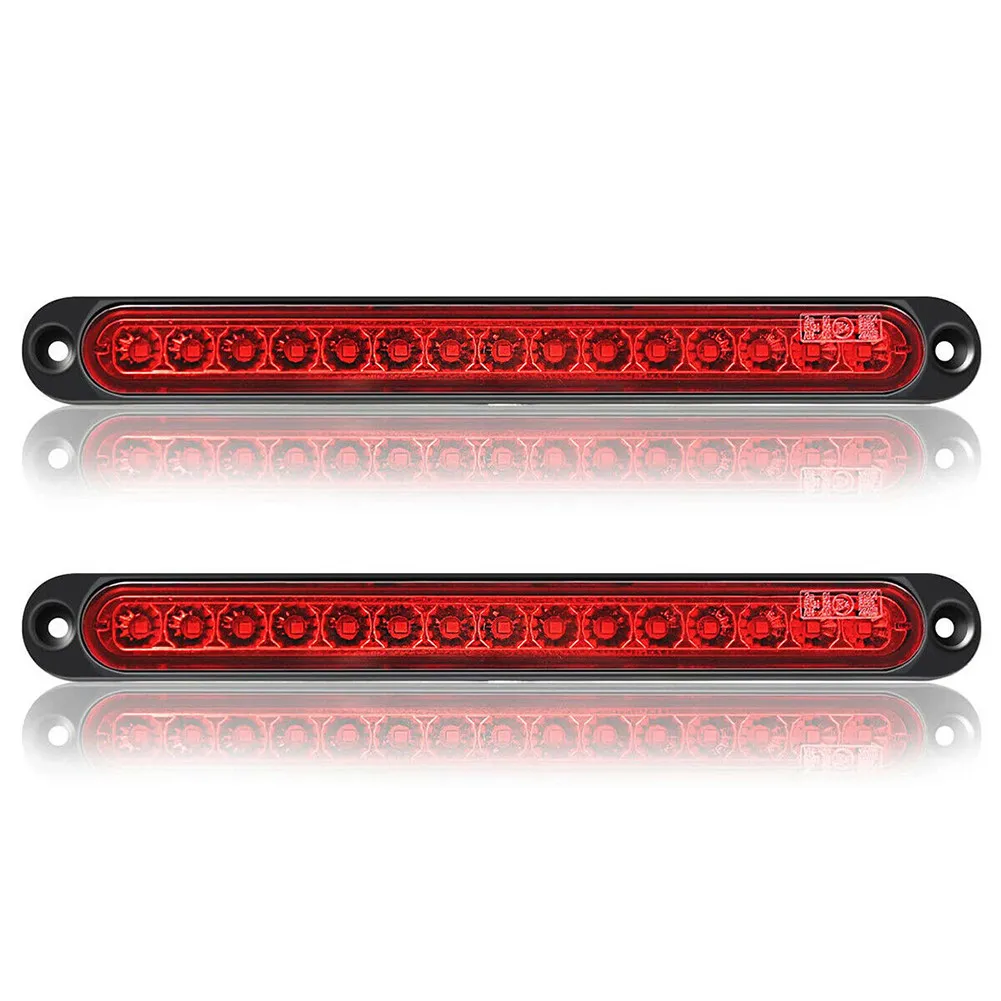 2Pcs LED Tail Light Red Turn Brake Light Bar Side Marker Light side marker or identification light Red 10-30V
2Pcs LED Tail Light Red Turn Brake Light Bar Side Marker Light side marker or identification light Red 10-30V