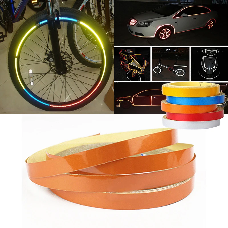 1 Roll Reflective Sticker Portable Car Motorcycle Bike Body Rim Stripe Tape Sticker Roll DIY Decal Night Riding Reflective Tape
1 Roll Reflective Sticker Portable Car Motorcycle Bike Body Rim Stripe Tape Sticker Roll DIY Decal Night Riding Reflective Tape