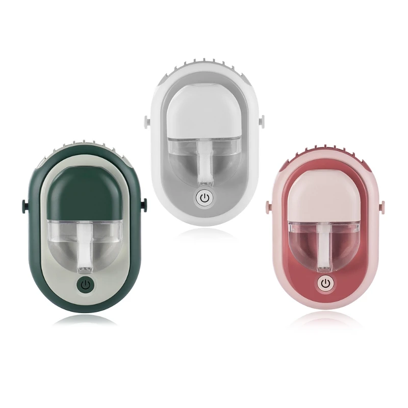 Portable Small Neck Fan with Spray Mist 3 Wind Speeds for Outdoor Office Travel
Portable Small Neck Fan with Spray Mist 3 Wind Speeds for Outdoor Office Travel