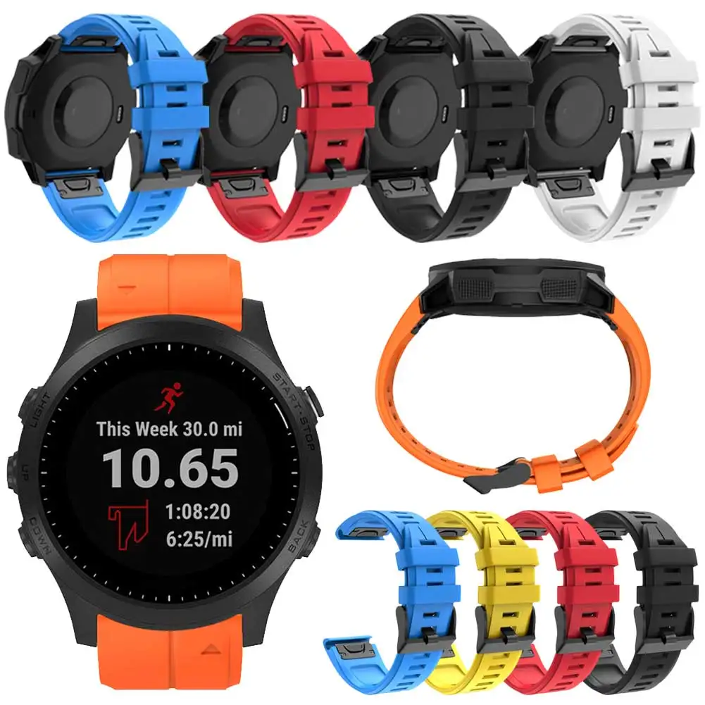 Silicon Sport Watch Band Quick Release Replacement Bracelet Strap For Garmin fenix5 plus Watchband For Garmin forerunner 945
Silicon Sport Watch Band Quick Release Replacement Bracelet Strap For Garmin fenix5 plus Watchband For Garmin forerunner 945