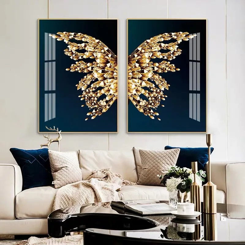 Abstract Blue Butterfly Wings Canvas Poster Scandinavian Wall Art Print Minimalist Nordic Decoration Picture Living Room Decor
Abstract Blue Butterfly Wings Canvas Poster Scandinavian Wall Art Print Minimalist Nordic Decoration Picture Living Room Decor