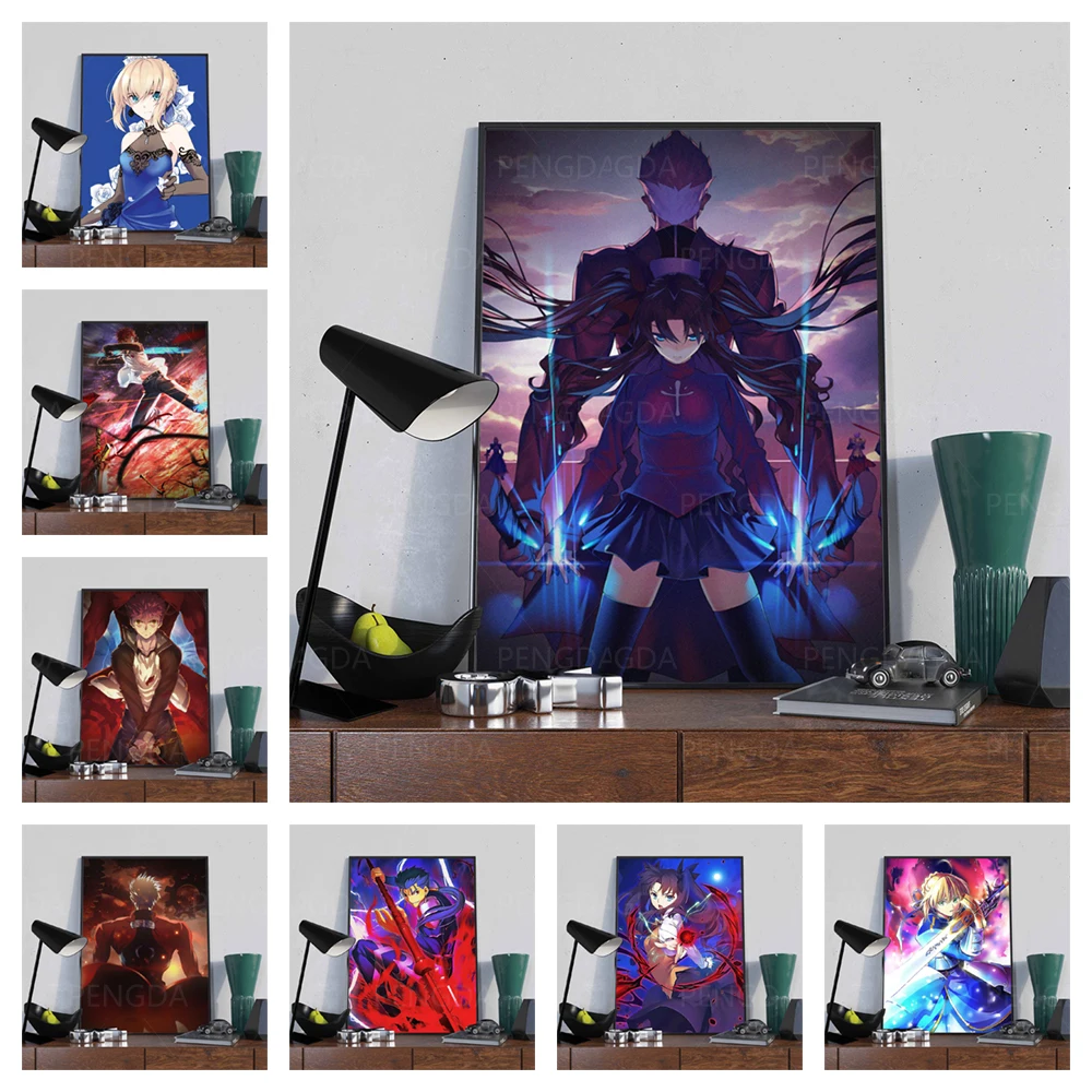 Wall Artwork Home Decoration Fate Stay Night Canvas Paintings Japanese Anime Pictures HD Prints Modular Poster For Living Room
Wall Artwork Home Decoration Fate Stay Night Canvas Paintings Japanese Anime Pictures HD Prints Modular Poster For Living Room