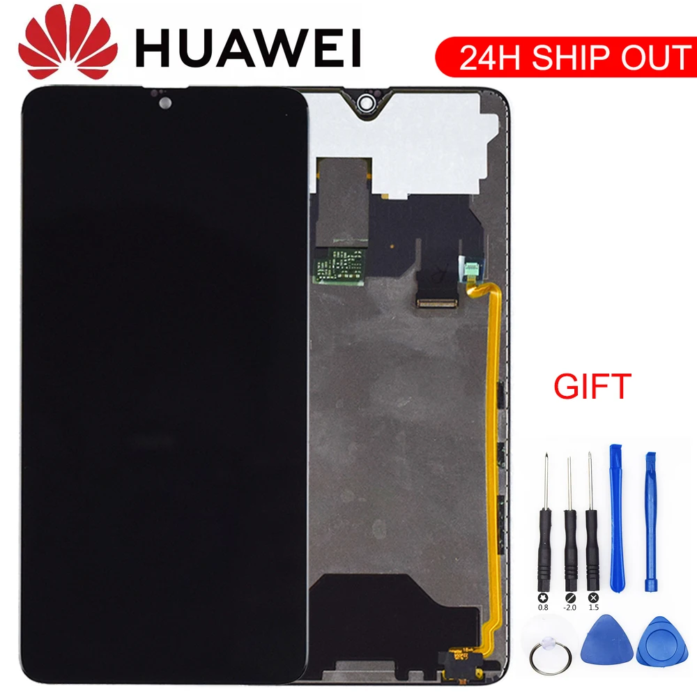 Оригинальный сенсорный экран для Huawei Mate 20 дисплей с дигитайзером и рамкой замены