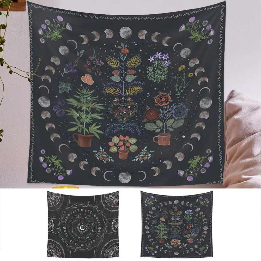Bohemian Tapestry Moon Wall Tapestry Psychedelic Moon Phase Tapestry Bedroom Bedspread Decoration(37x29inch)
Bohemian Tapestry Moon Wall Tapestry Psychedelic Moon Phase Tapestry Bedroom Bedspread Decoration(37x29inch)