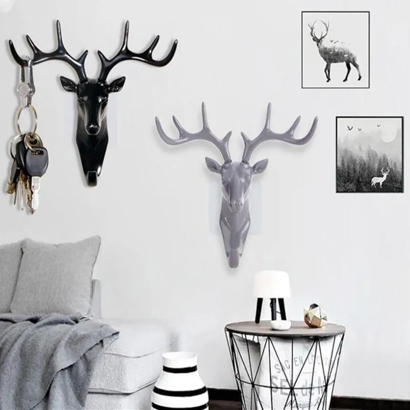 Wall Hanging Hook Vintage Deer Head Antlers for Hanging Clothes Hat Scarf Key Deer Horns Hanger Rack Wall Decoration
Wall Hanging Hook Vintage Deer Head Antlers for Hanging Clothes Hat Scarf Key Deer Horns Hanger Rack Wall Decoration