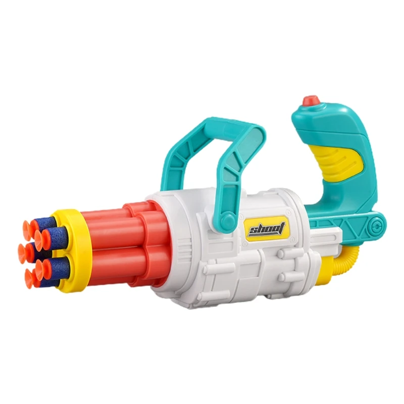 P15C Manual Shooting Toy Foam Blaster Battle Toy Gatling Guns w/ 10 Suction Cup Bullet EVA-Play Outdoor Indoor Toy for Boy 5+
P15C Manual Shooting Toy Foam Blaster Battle Toy Gatling Guns w/ 10 Suction Cup Bullet EVA-Play Outdoor Indoor Toy for Boy 5+