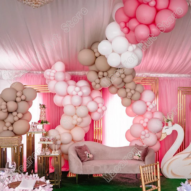 165pcs Double Maca Pink Double Aprico White Pink Wedding Decor Welcome Balloons Bride To Be Event Decoration Baby Shower Party
165pcs Double Maca Pink Double Aprico White Pink Wedding Decor Welcome Balloons Bride To Be Event Decoration Baby Shower Party